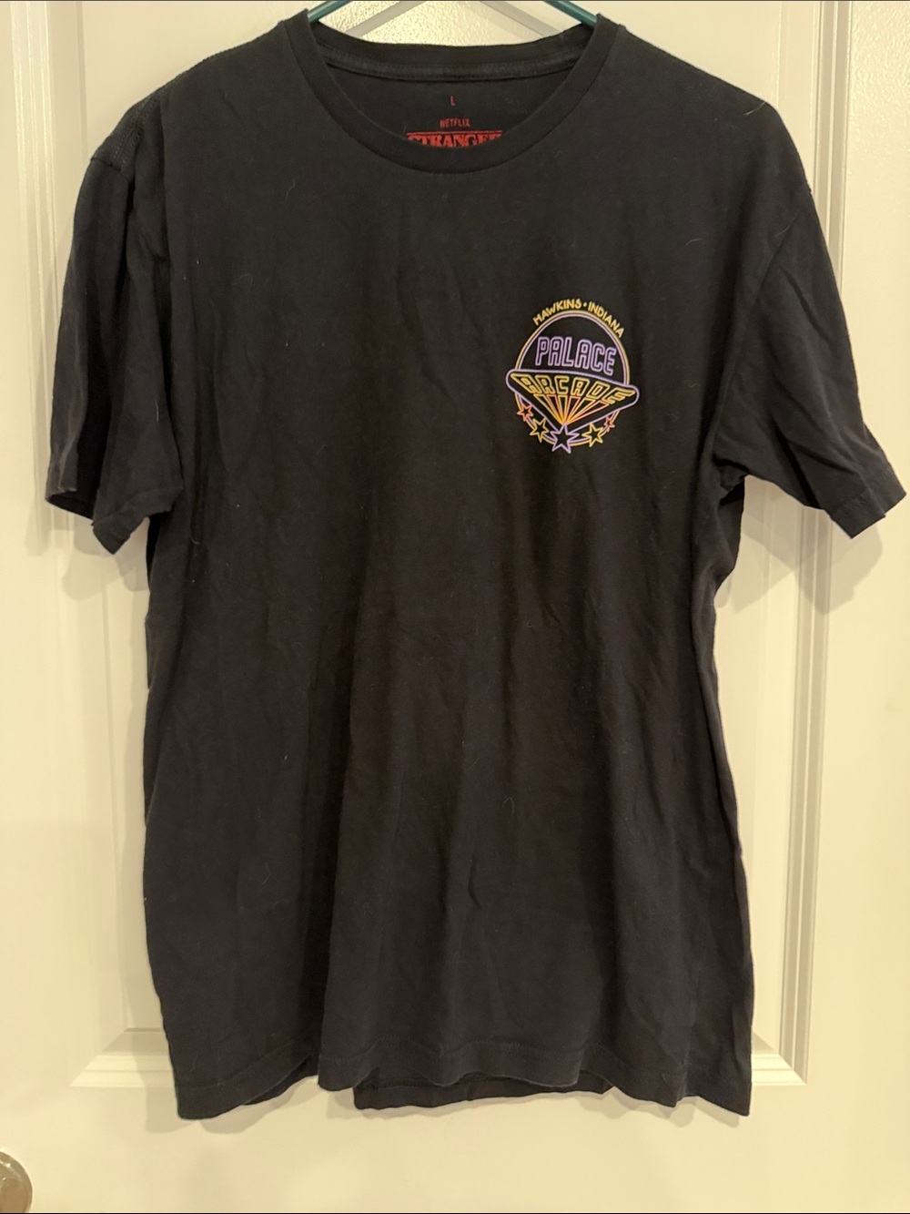 Netflix Stranger Things Black tshirt